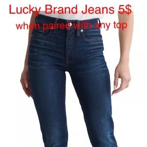 Lucky Jeans Size 4 Ankle Skinny Jeans